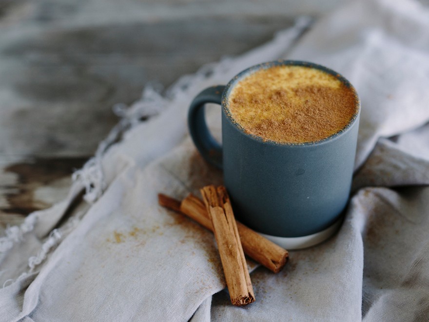  Pumpkin Pie Spiced Turmeric Latte