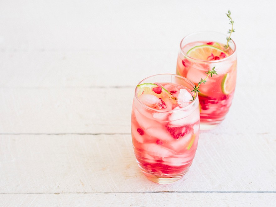  Raspberry Lime & Pomegranate Water Kefir