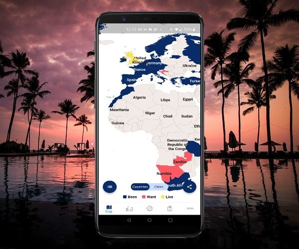 The place have you ever visited? The journey app that does all of it for you