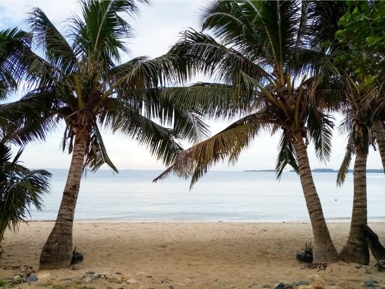Tambobong Beach & Colibra Island in Dasol, Pangasinan